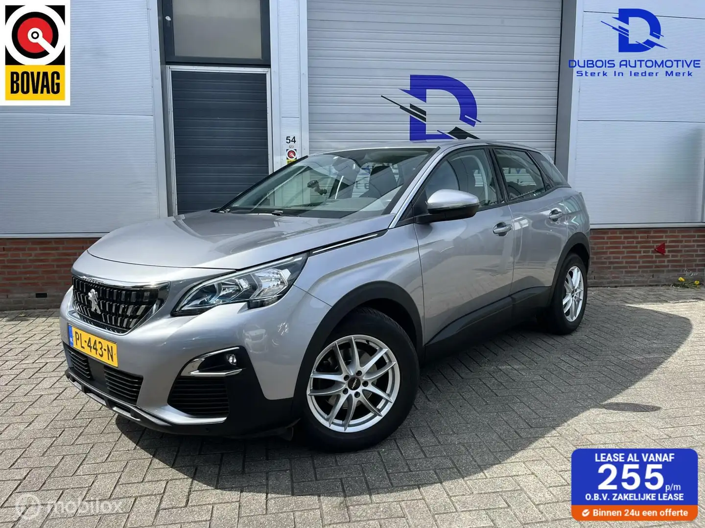 Peugeot 3008 1.2 PT Allure|360|CARPLAY|CLIMA|AUTOMAAT|CRUISE Gris - 1