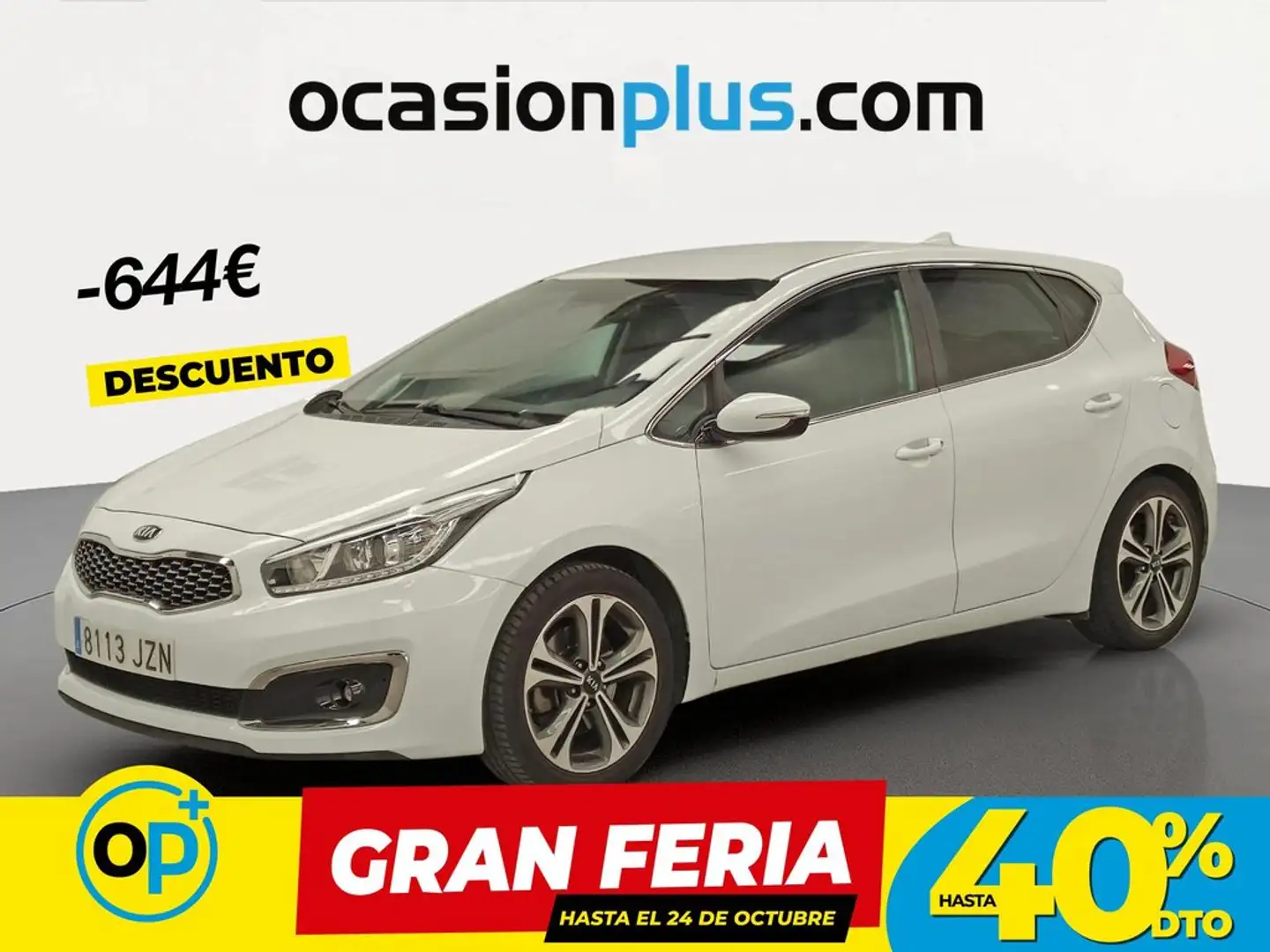 Kia Ceed / cee'd 1.6CRDI VGT x-Tech17 136 Blanco - 1
