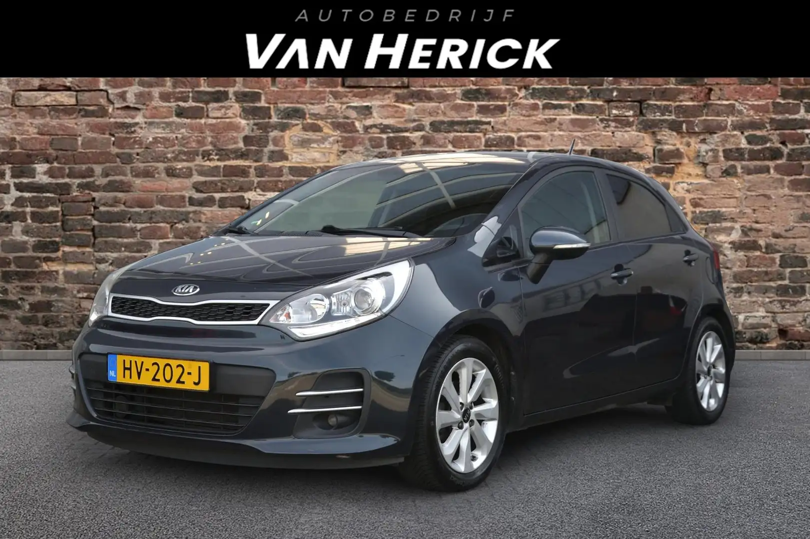 Kia Rio 1.2 CVVT ExecutiveLine | Cruise | Navi | Airco Niebieski - 1
