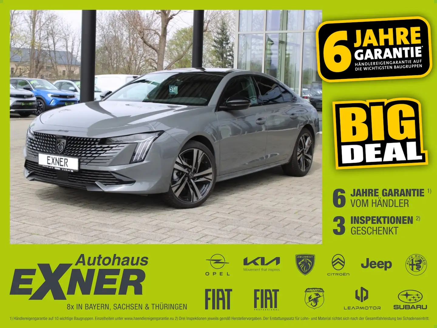 Peugeot 508 1.2 PureTech 130 GT Navi, LED, Sitzheizung Szürke - 1