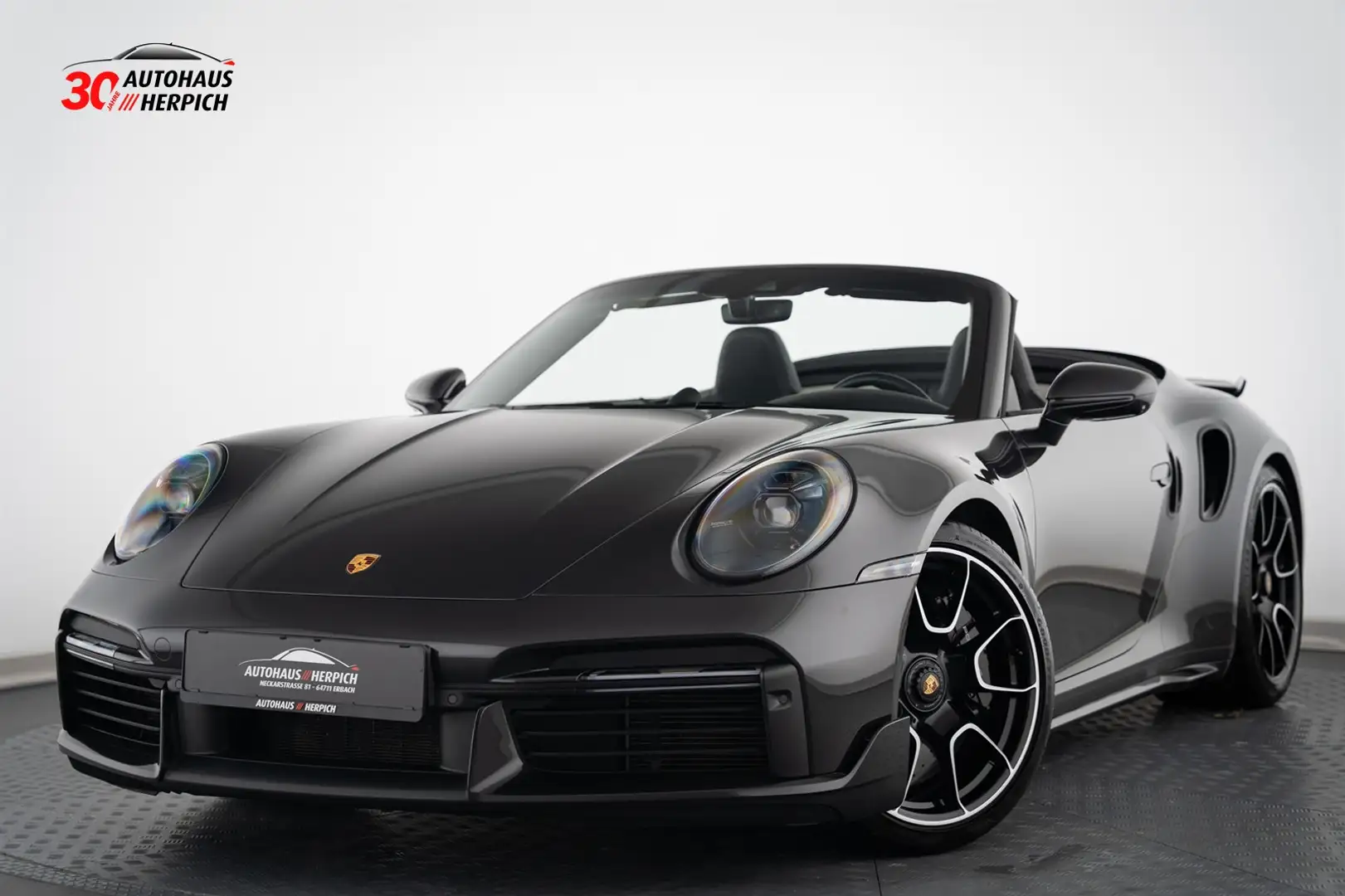 Porsche 992 Turbo S Cabrio PTS Grigiogranitometallic Gris - 1