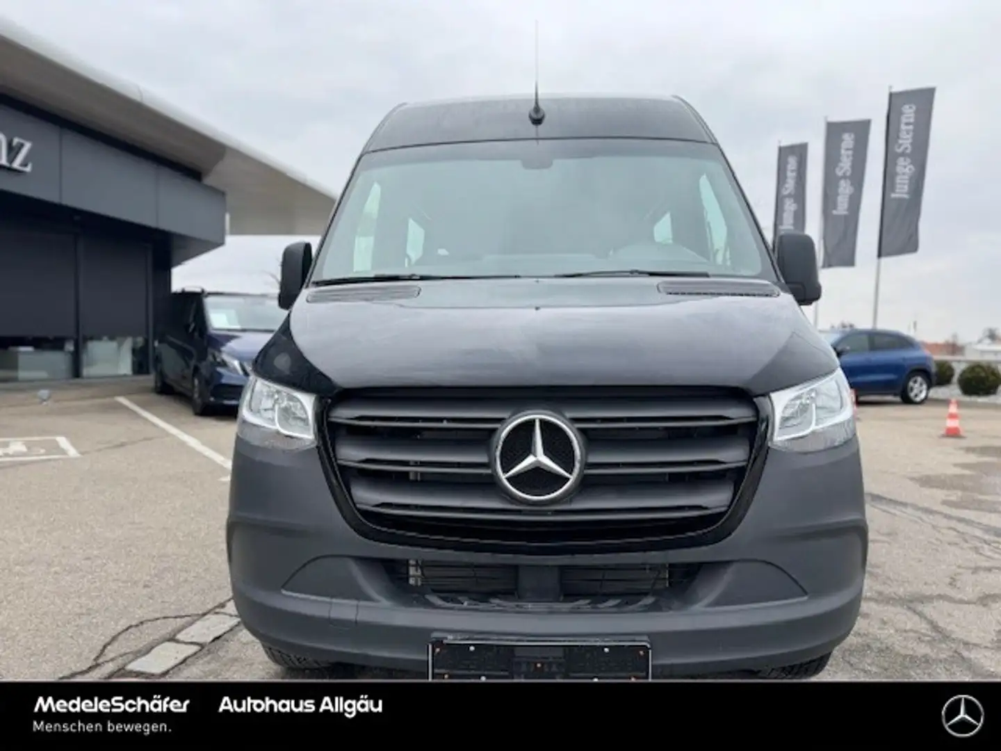 Mercedes-Benz Sprinter SPRINTER 319 TOURER L2H2 ELEKTR TÜR 9SITZE 2/2/3 Schwarz - 2