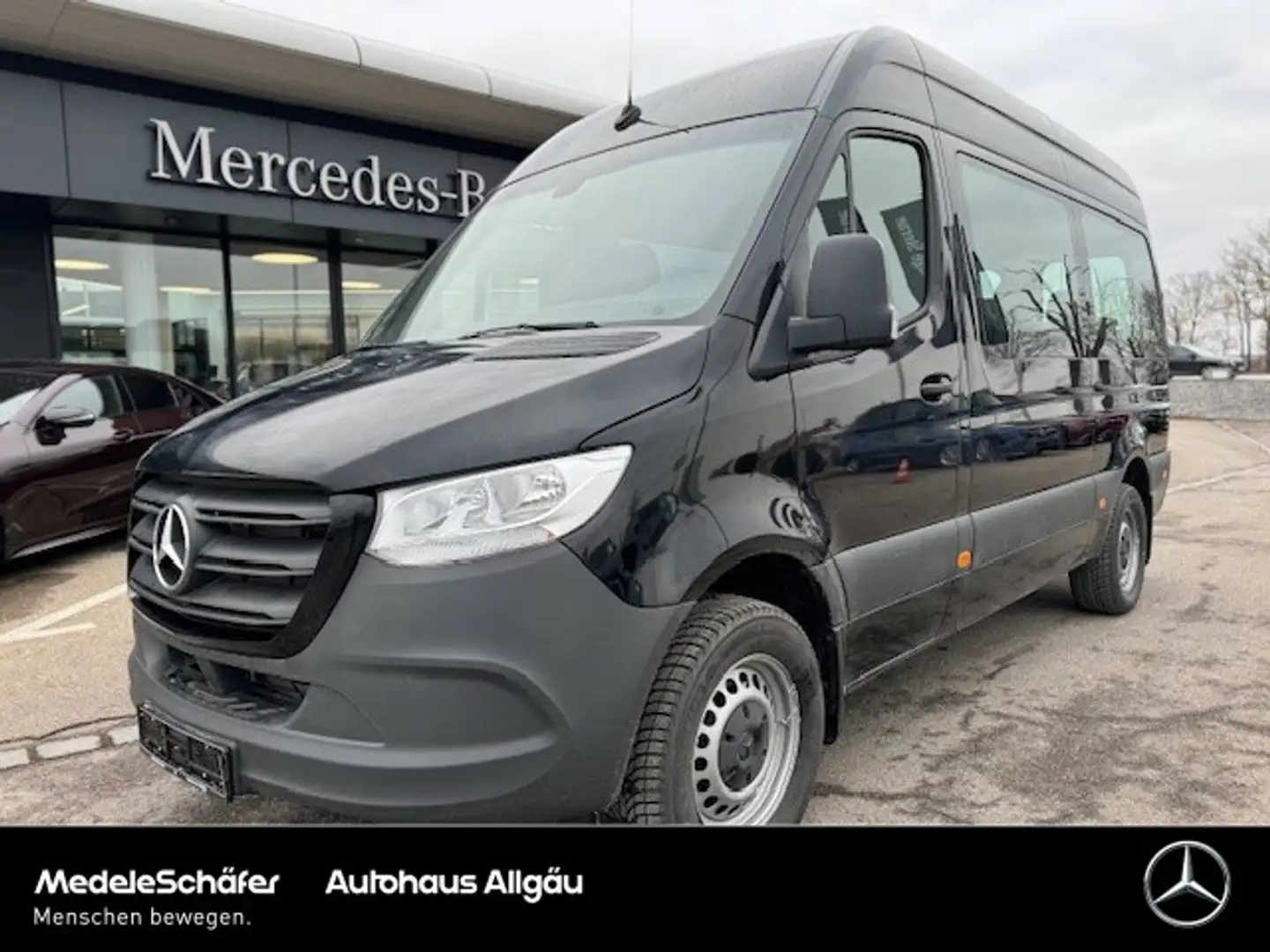 Mercedes-Benz Sprinter SPRINTER 319 TOURER L2H2 ELEKTR. TÜR+TRITTSTUFE Negru - 1