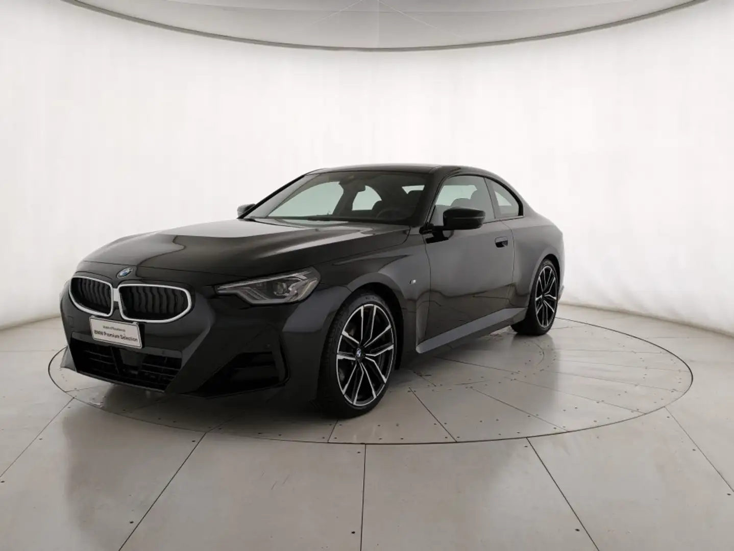 BMW 220 220i Coupe MSport auto Zwart - 1