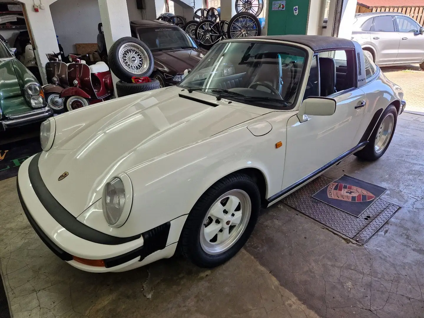 Porsche 911 CARRERA 3.2 TARGA "TRAUMZUSTAND" SCHECKHEFT Alb - 1