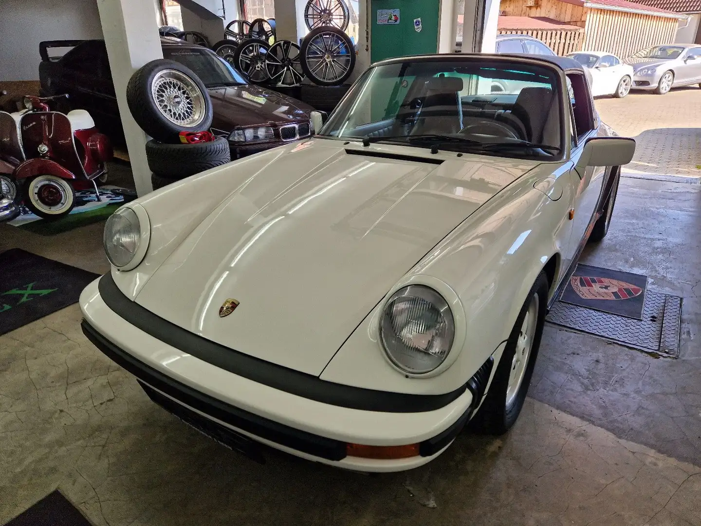 Porsche 911 CARRERA 3.2  TARGA "TRAUMZUSTAND" SCHECKHEFT Alb - 2