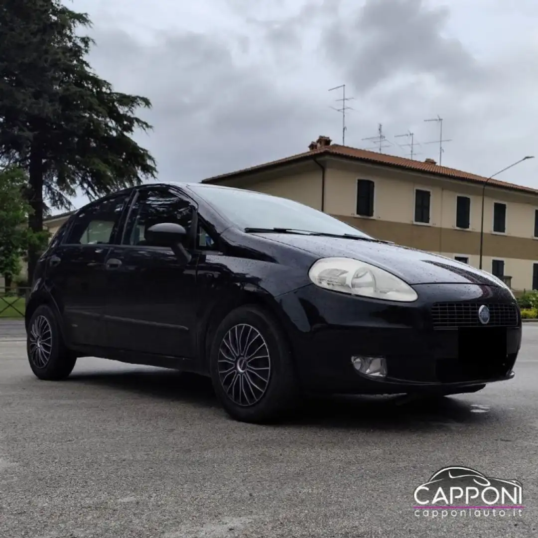 Fiat Grande Punto 1.3 MJT 75 CV 5 porte - OK NEOPATENTATI Negro - 2