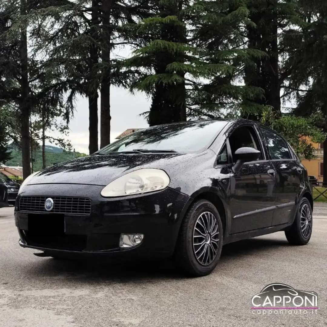 Fiat Grande Punto 1.3 MJT 75 CV 5 porte - OK NEOPATENTATI Negro - 1