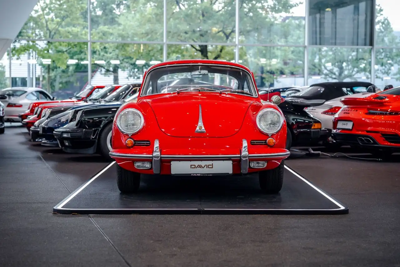 Porsche 356 C *Historie*Pappbrief*Bienert Motor*, foto 2