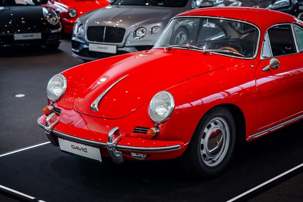 Porsche 356 C *Historie*Pappbrief*Bienert Motor*, foto 3