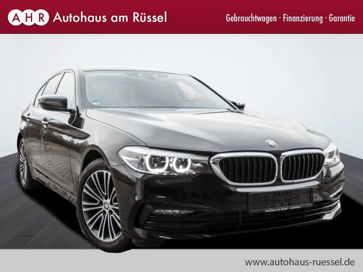 BMW 520 d Lim. Sport Line *Navi*LED*Kamera*1.Hand* Noir - 1