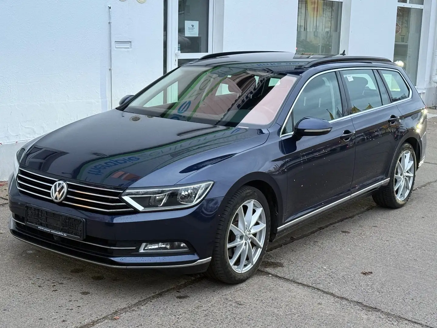 Volkswagen Passat Variant Comfortline Automatik ACC-Tempoma Bleu - 2