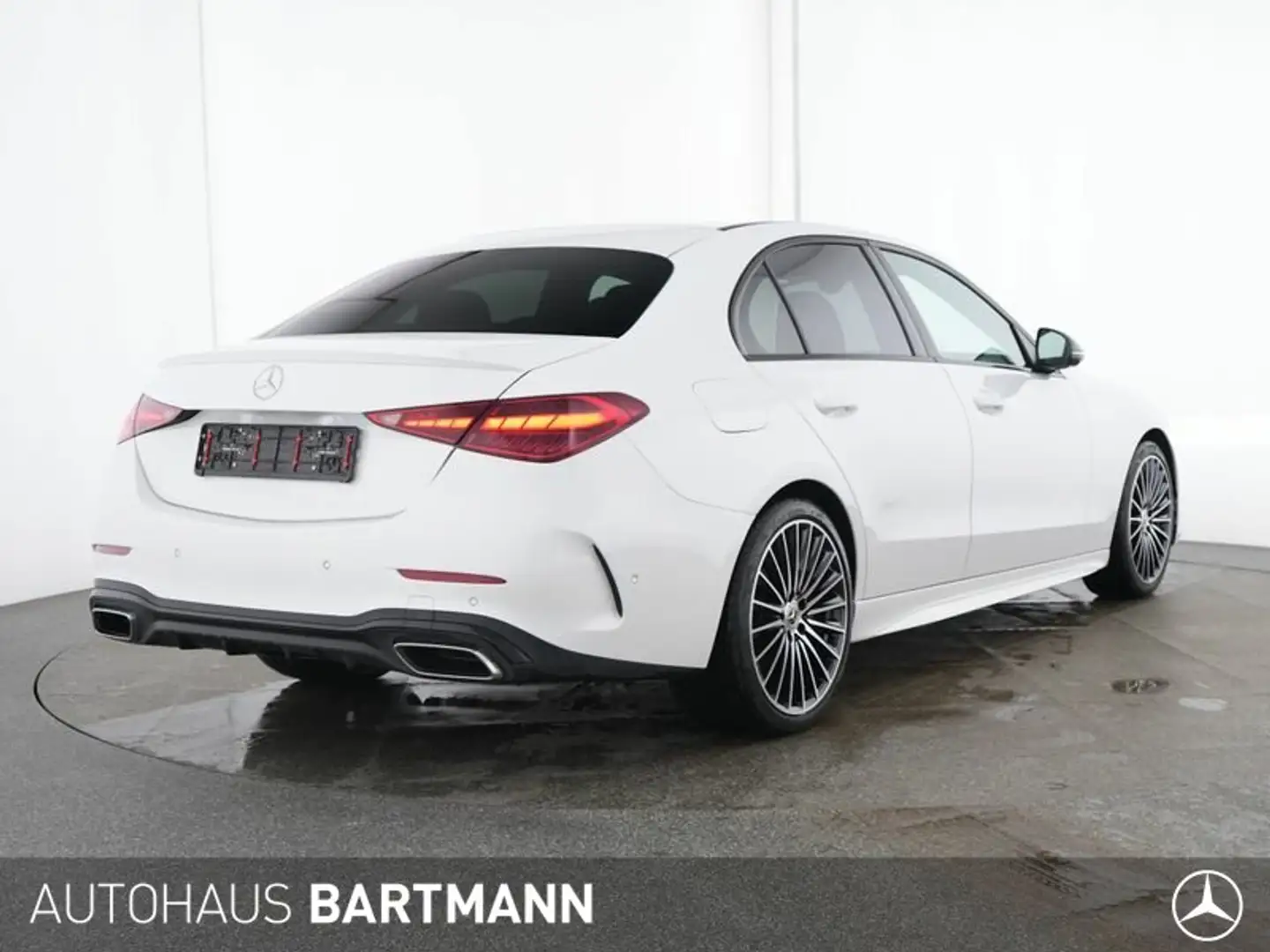 Mercedes-Benz C 300 C 300 AMG+360°+NIGHT+LED+ TOTW+SPUR+HeadUp+AHK++ Weiß - 2