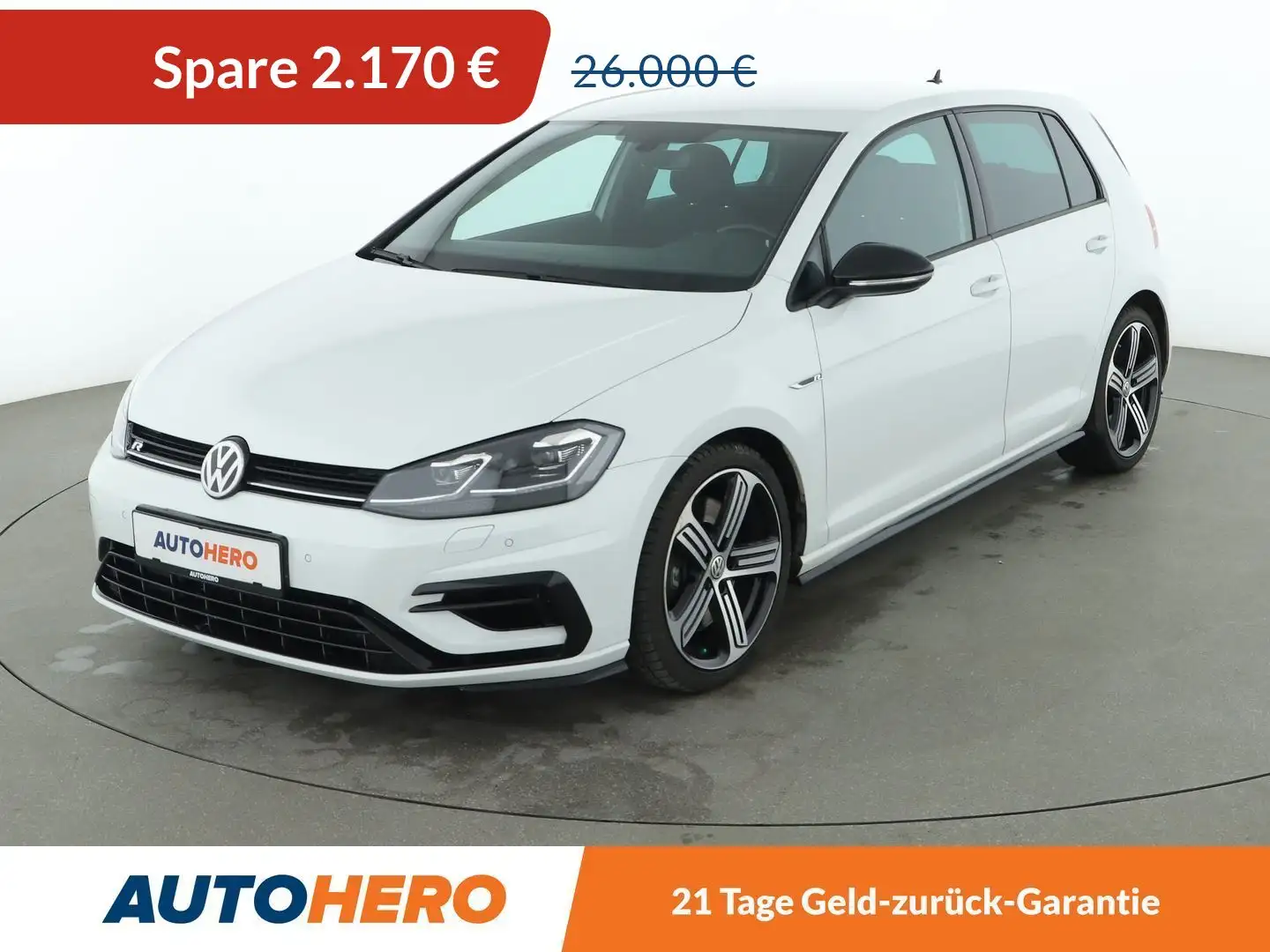 Volkswagen Golf GTI 2.0 TSI R BlueMotion 4Motion Aut.*NAVI*ACC*PDC* Weiß - 1