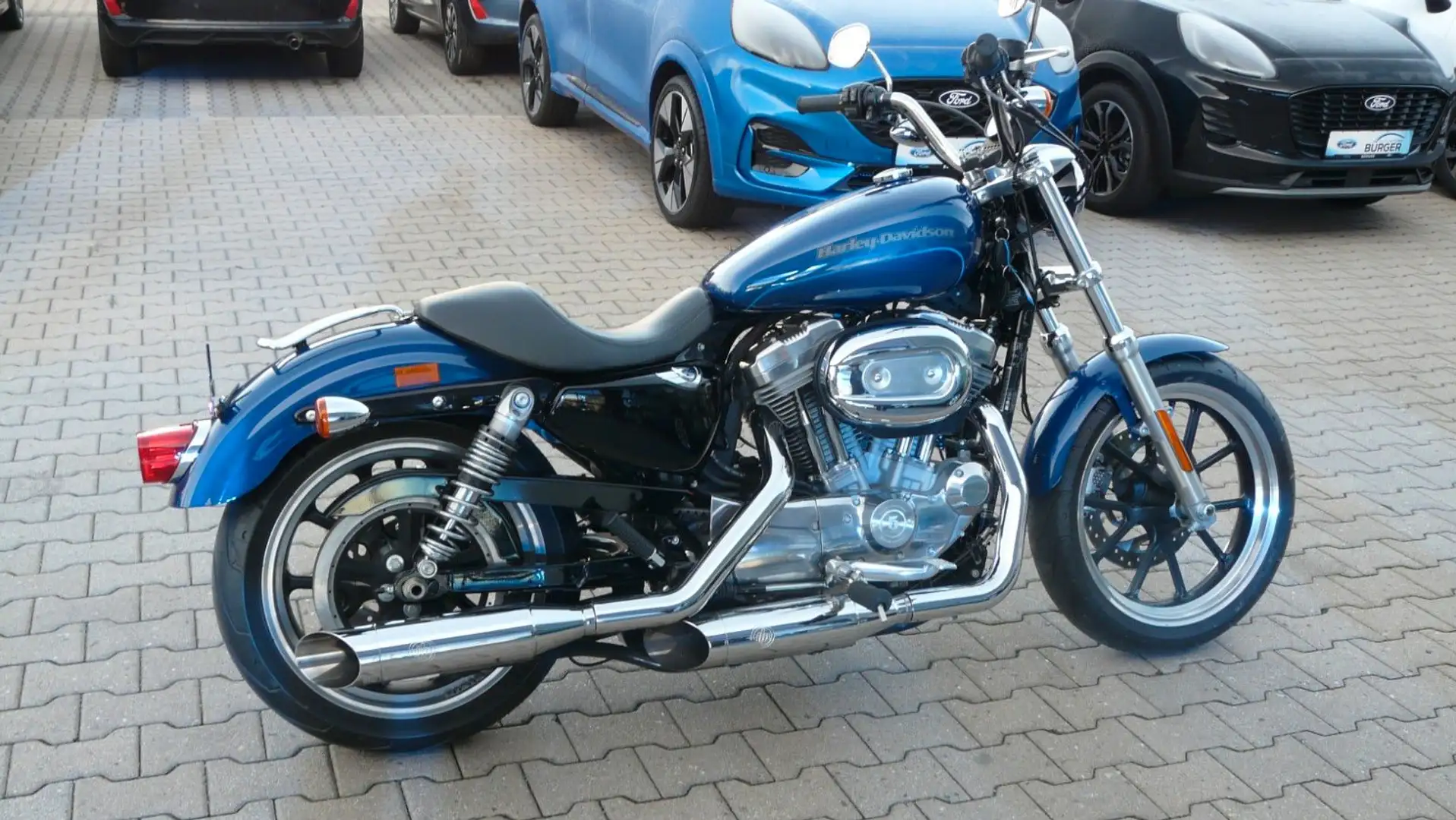 Harley-Davidson Sportster Superlow 5HD / Kess Tech Blue - 2