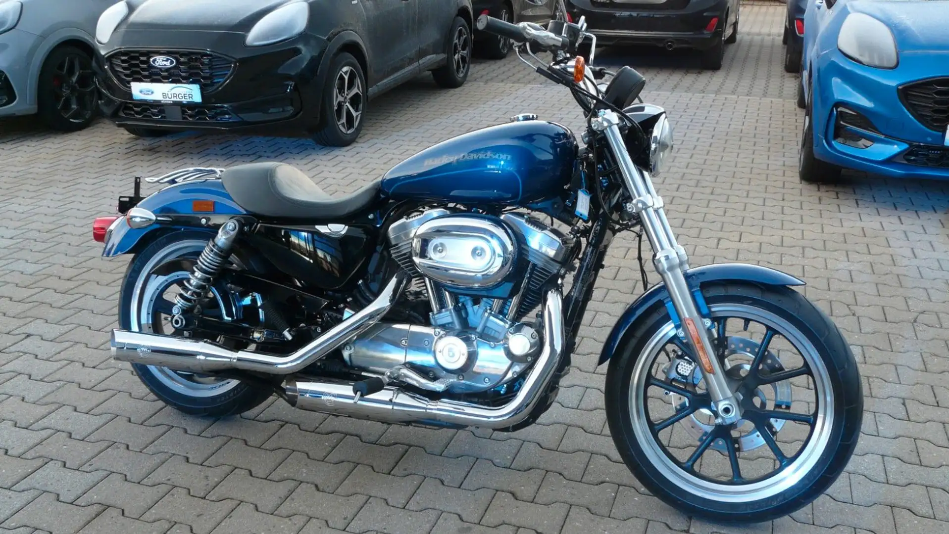 Harley-Davidson Sportster Superlow 5HD / Kess Tech Blue - 1