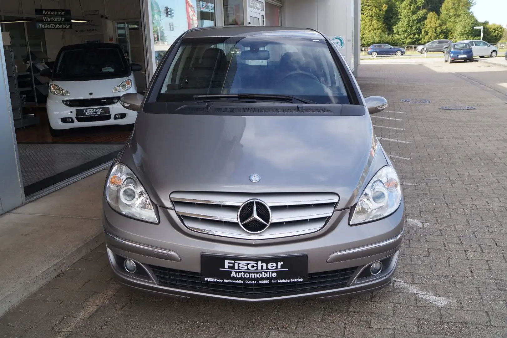 Mercedes-Benz B 170 Automatik*Klima*Teilleder Grau - 2