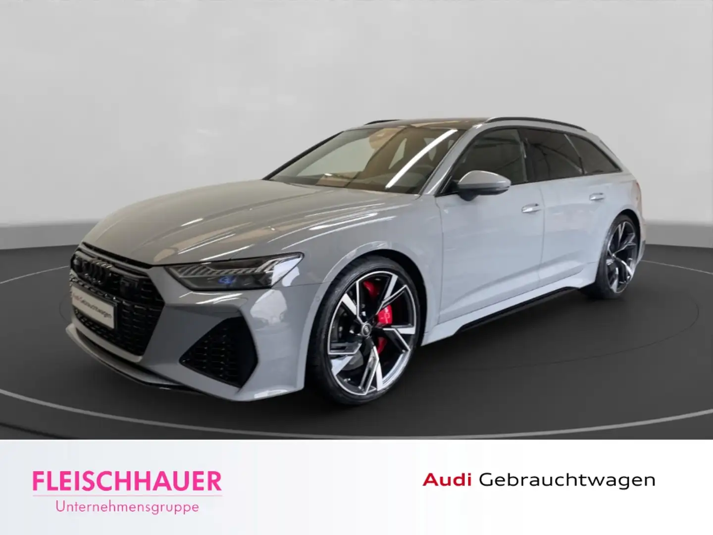 Audi RS6 4.0 TFSI Avant quattro ACC Leder StandHZG Laserlic Grau - 1