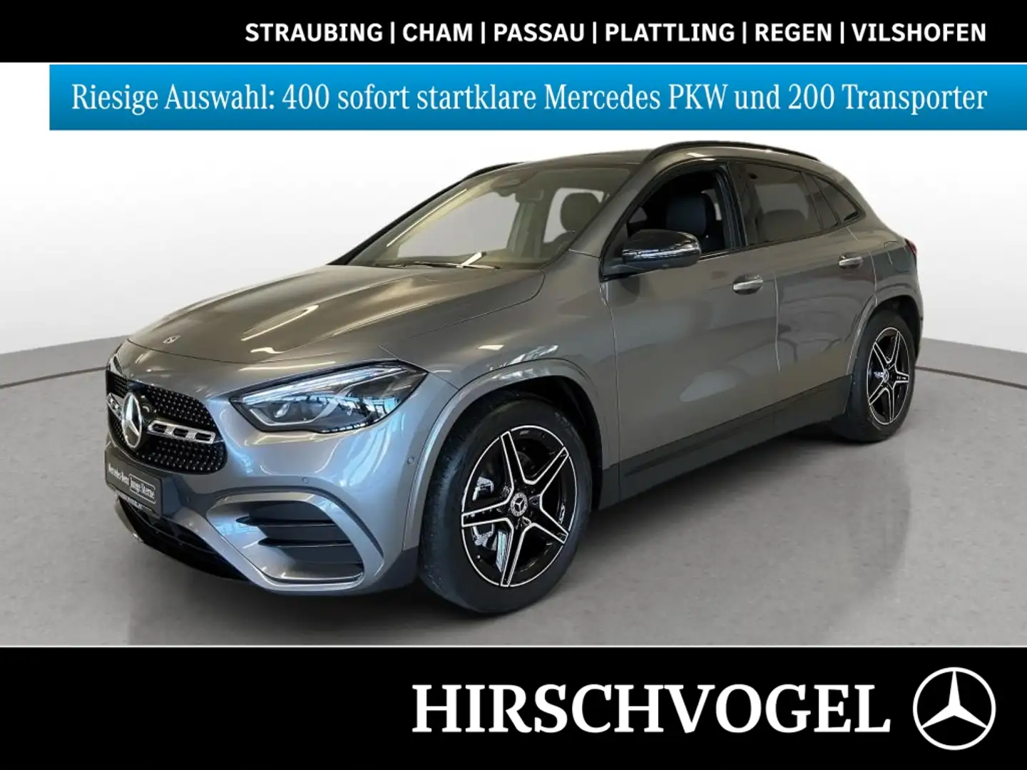 Mercedes-Benz GLA 200 EDITION AMG-Line+Night+AHK+DISTR+KEYLESS Grau - 1