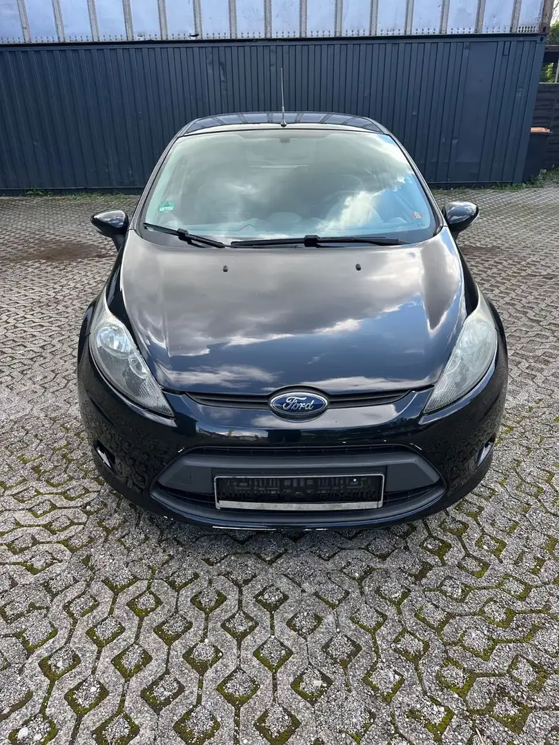 Ford Fiesta Trend Klima/TÜV NEU/Service NEU/12 Mon. G Schwarz - 1