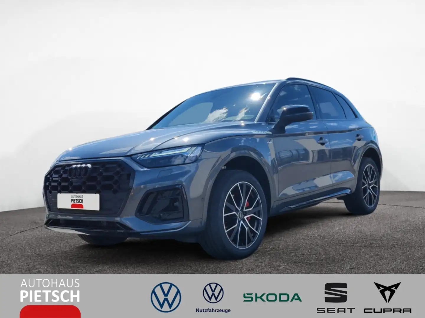 Audi Q5 S line business 40 TDI quattro S tronic AHK ACC Ma siva - 1