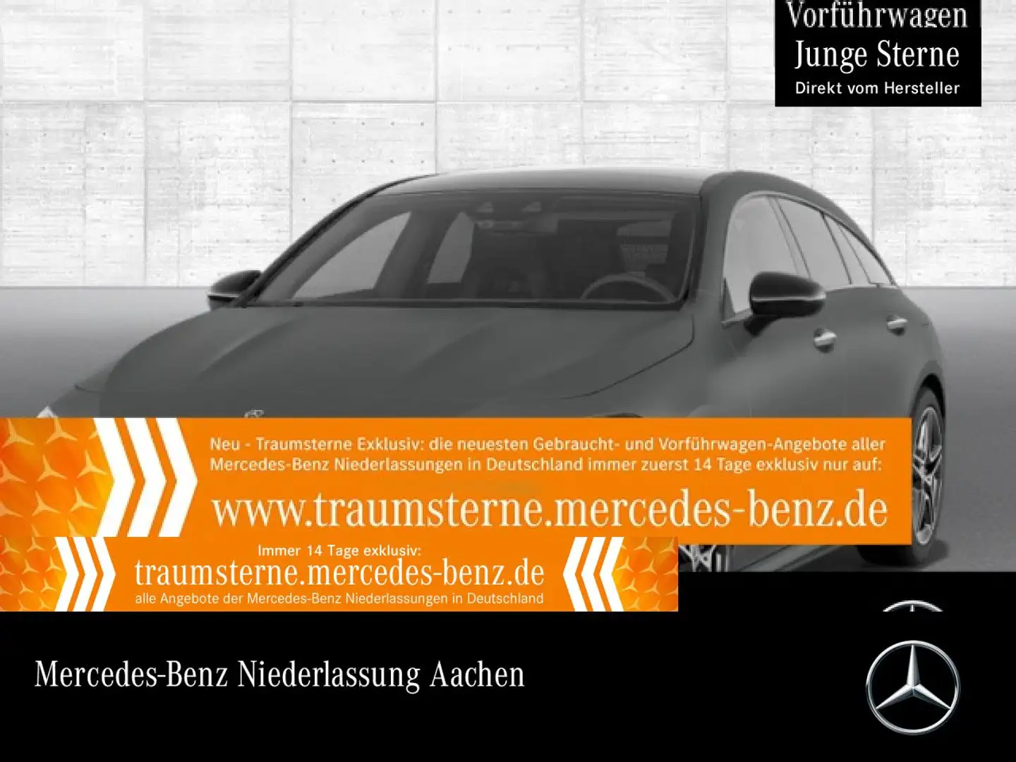 Mercedes-Benz CLA 180 AMG+NIGHT+PANO+360°+MULTIBEAM+HUD+TOTW+7G Gris - 1