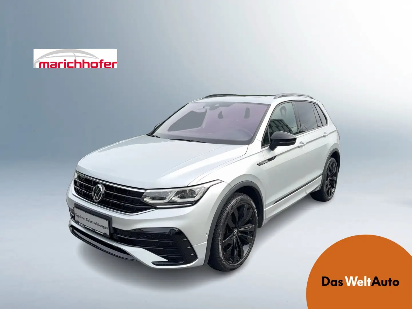 Volkswagen Tiguan R-Line TDI 4MOTION DSG Argento - 1