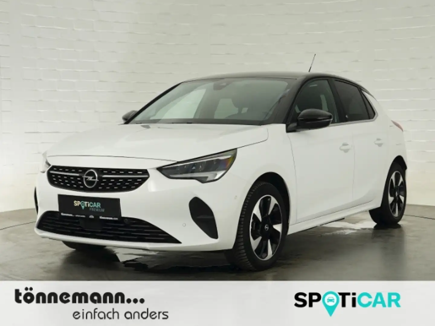 Opel Corsa-e F ELECTRIC ELEGANCE 50kWh AT+LED+RÜCKFAHRKAMERA+SI Weiß - 1