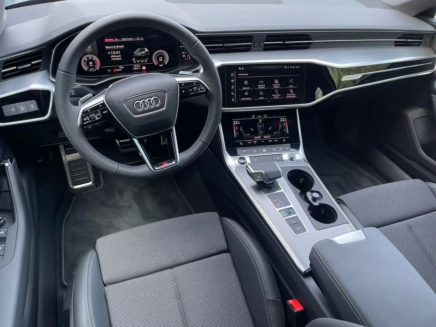 Audi A6 40 TDI quattro S line+AHK+Cockpit+Kamera+StandH Gris - 2