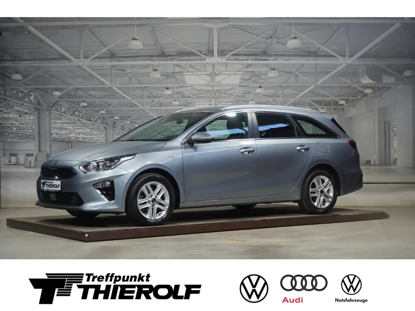 Kia Ceed / cee'd 1.6 CRDi Mild Hybrid Sportswagon Vision KAMER Argintiu - 1