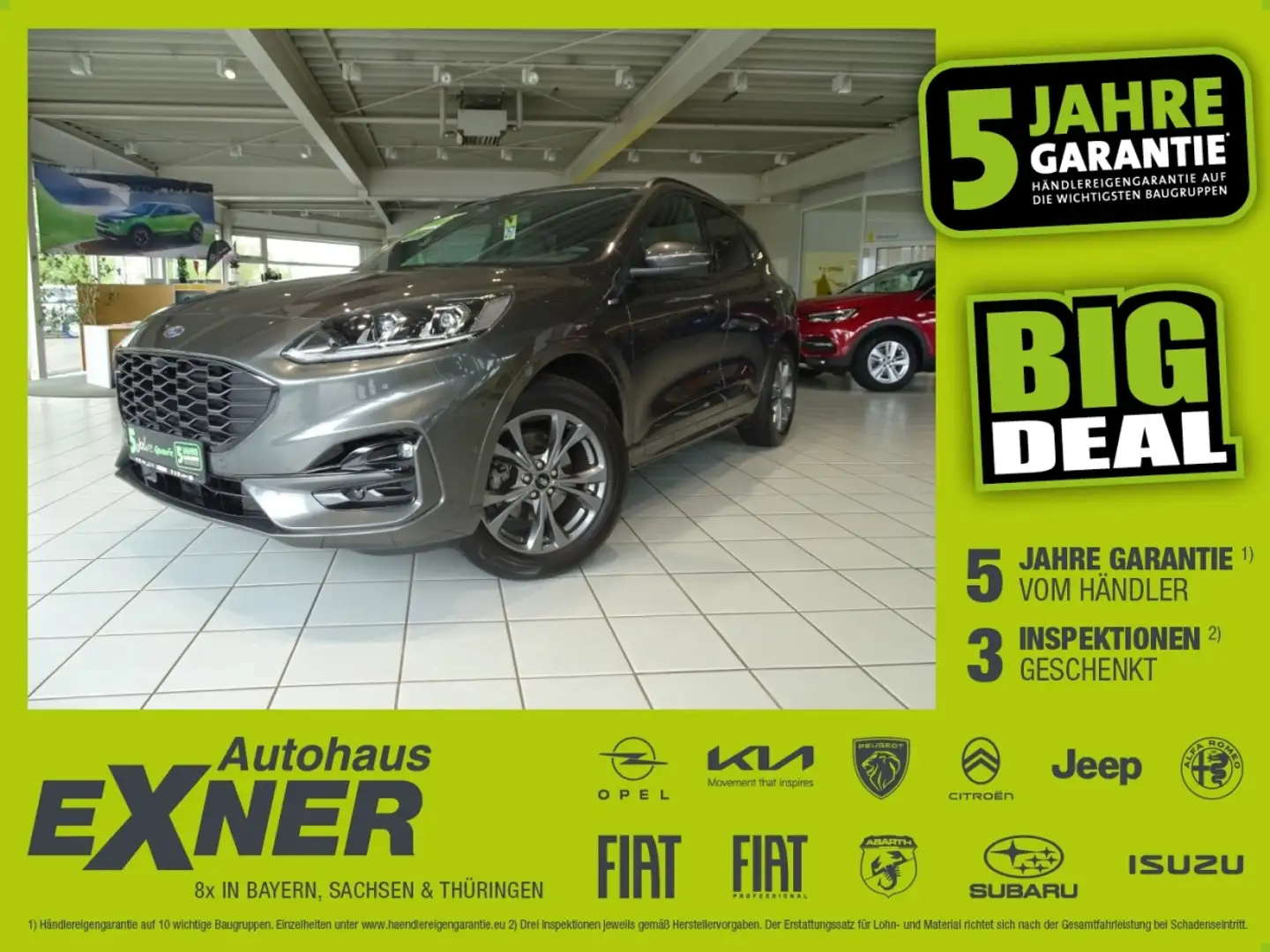 Ford Kuga 1.5 EcoBoost Sitzheizung Gris - 1