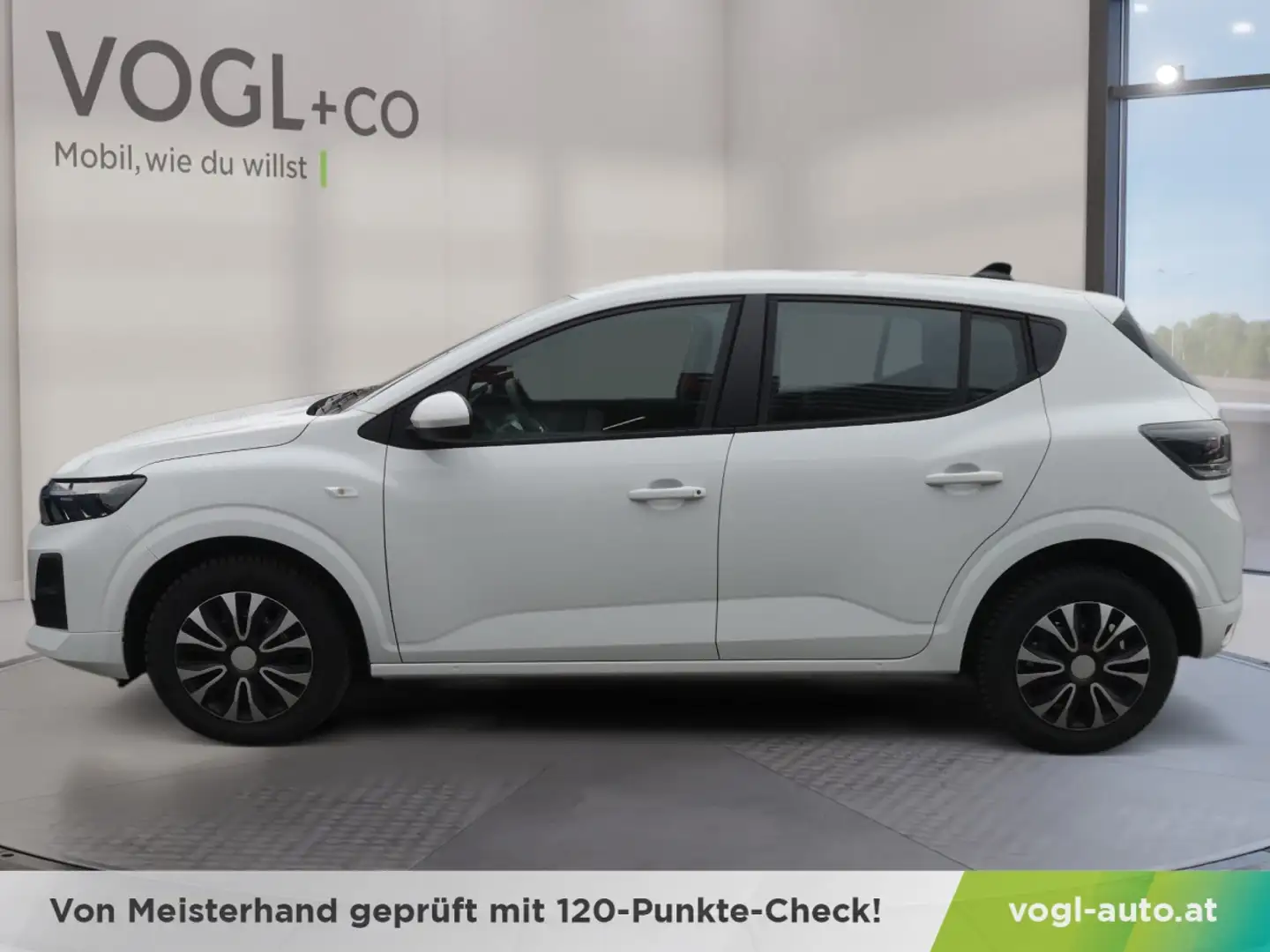 Dacia Sandero Expression TCe 100PS Benzin Weiß - 2
