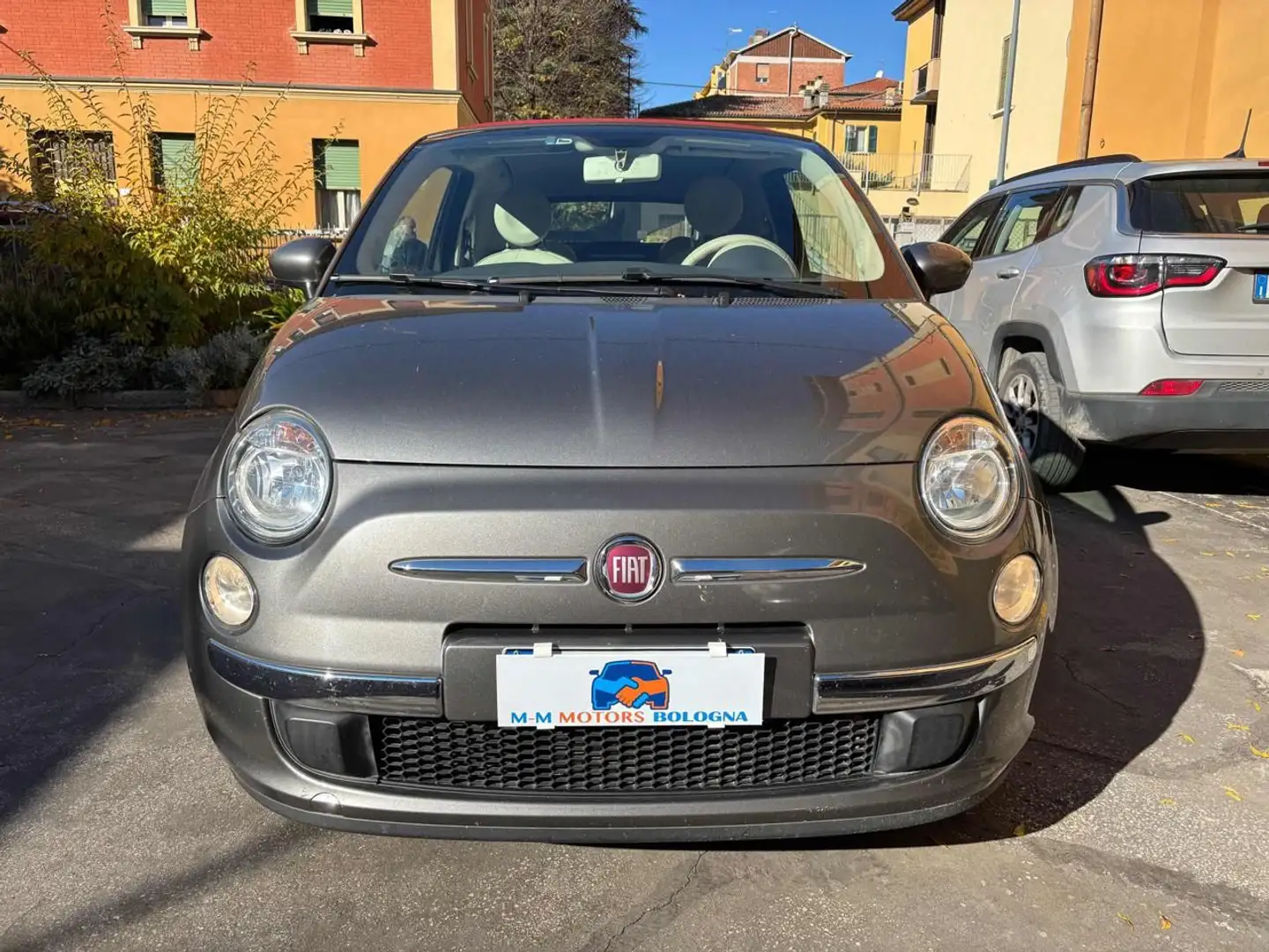 Fiat 500C 1.2 Lounge Gris - 2