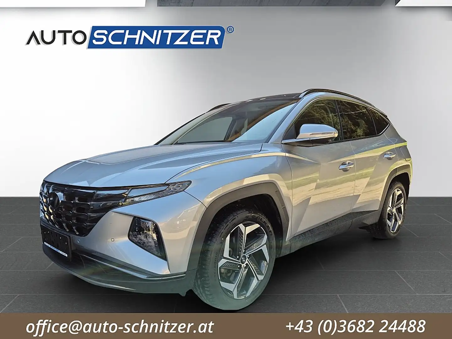 Hyundai TUCSON Tucson 1,6 T-GDI Hybrid 4WD Prestige Line Aut. Argento - 1
