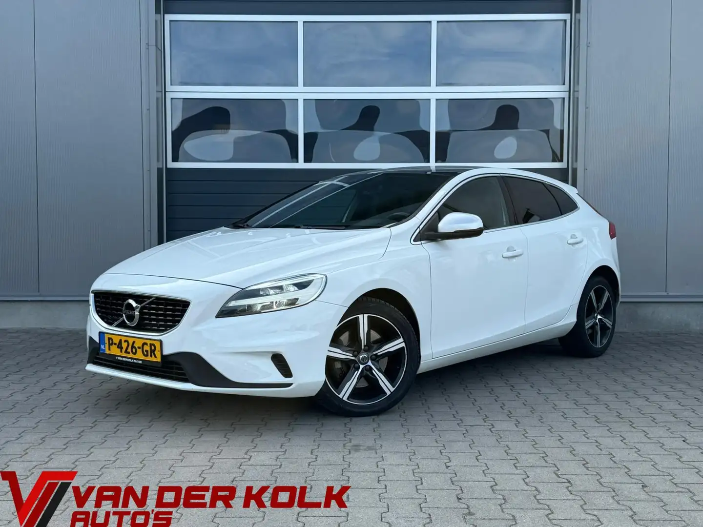 Volvo V40 2.0 D2 R-Design Automaat | Panorama | Leder/Alcant Blanco - 1