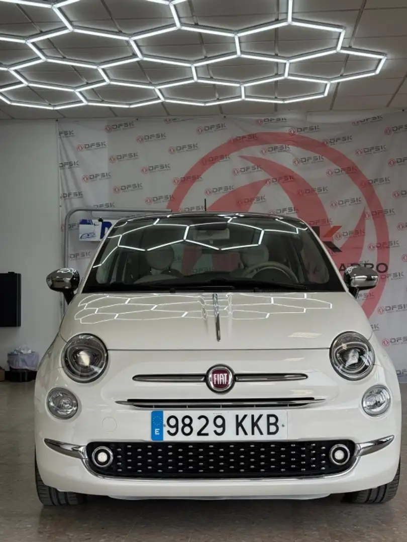 Fiat 500 1.2 Mirror Weiß - 1