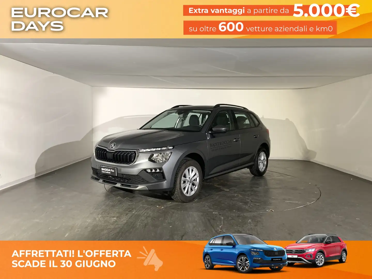 Skoda Kamiq 1.0 tsi selection 95cv Gris - 1