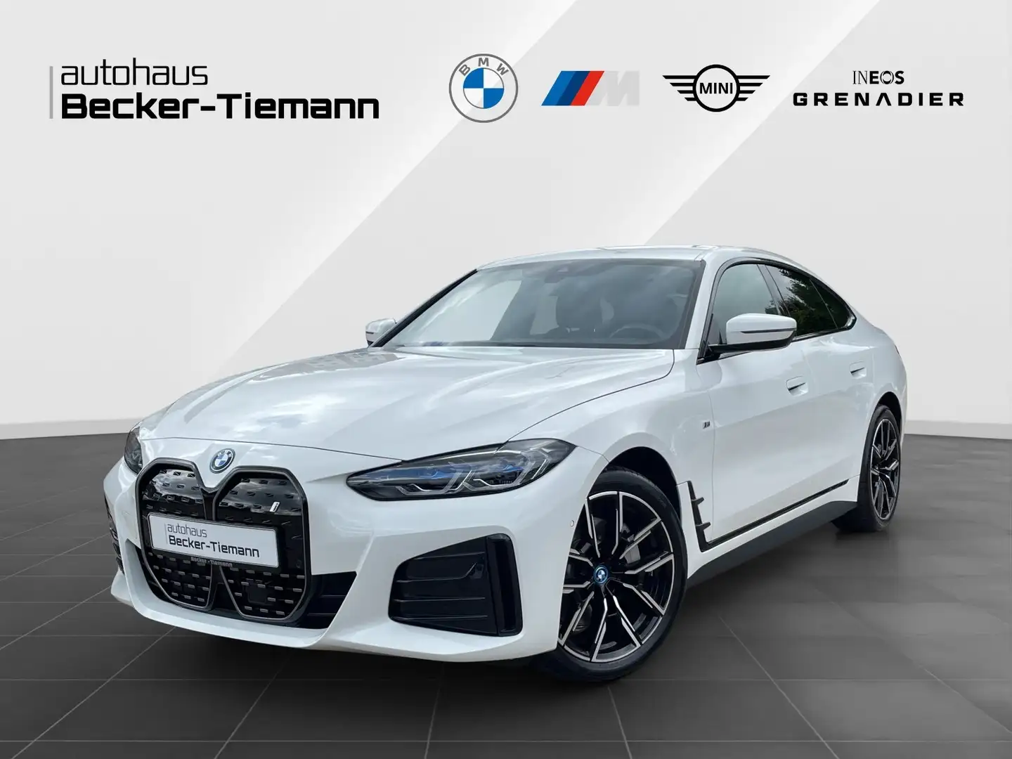 BMW i4 eDrive35 Gran Coupé M Sport/ Laser/ HiFi Weiß - 1