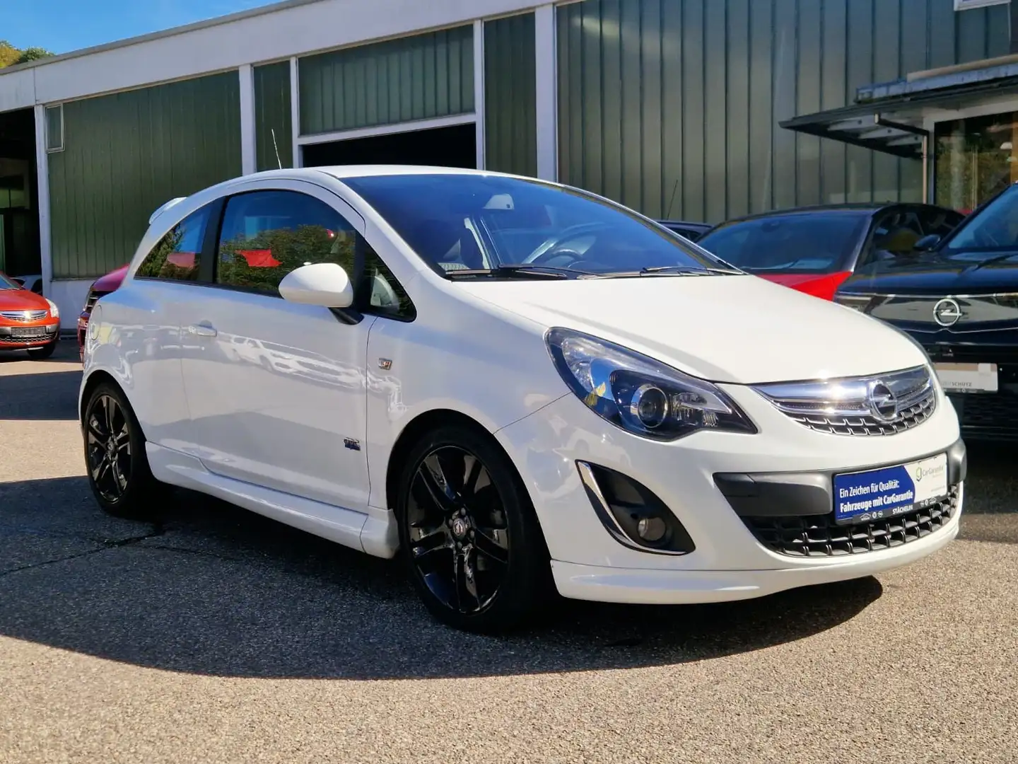 Opel Corsa D 1.2 OPC LINE,NAVI,PDC,KLIMAAT,ALU Blanc - 2