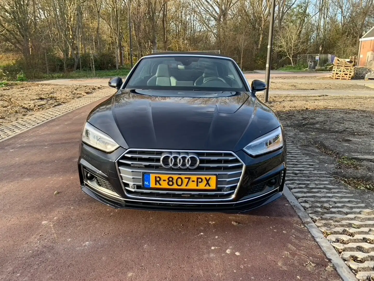 Audi A5 Cabriolet 2.0 TFSI Quatro 252pk S-Line Blauw - 2