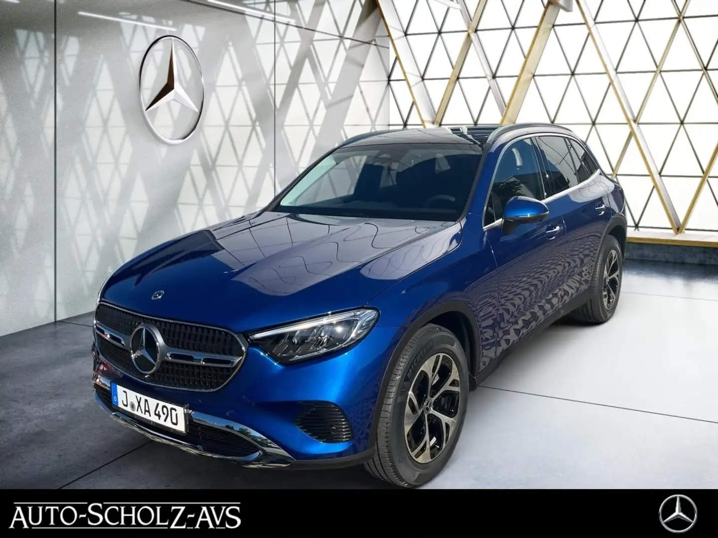 Mercedes-Benz GLC 220 d 4MATIC Avantgarde StHz*AHK*Pano*Memory Blau - 1