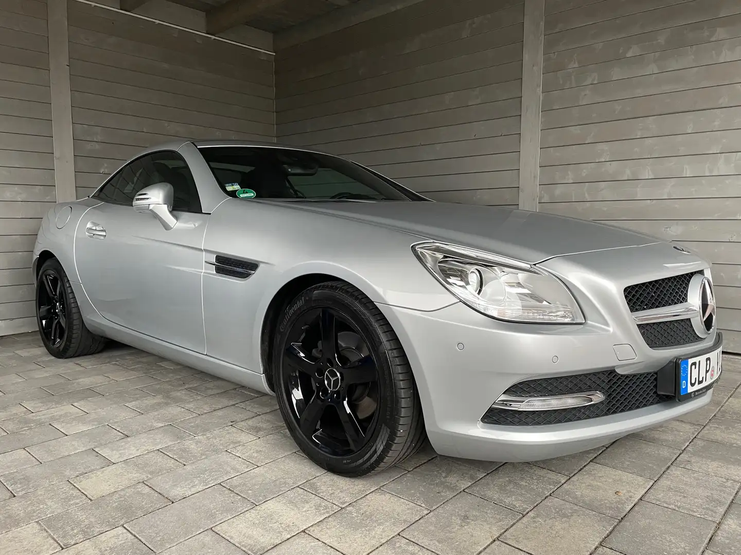 Mercedes-Benz SLK 200 SLK-Klasse (BlueEFFICIENCY)*COMAND*AIRSCARF*LEDER Silber - 1