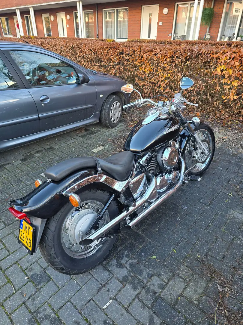 Yamaha XVS 650 Zwart - 2
