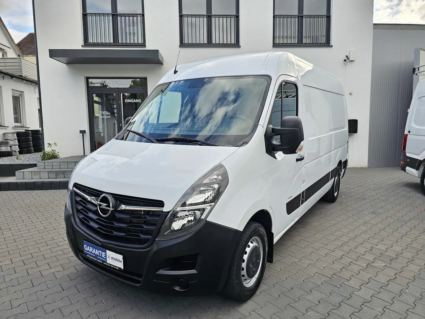 Opel Movano Kasten L2H2 3,5t AUS 1.HAND Blanc - 1
