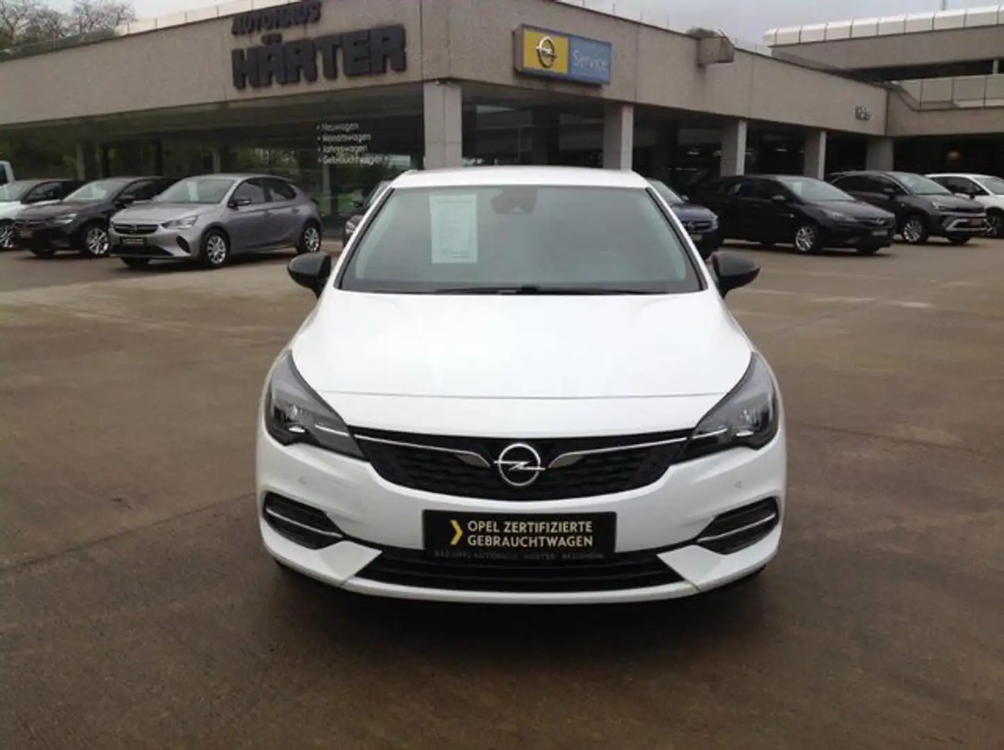 Opel Astra 1.2 Turbo Elegance Weiß - 2