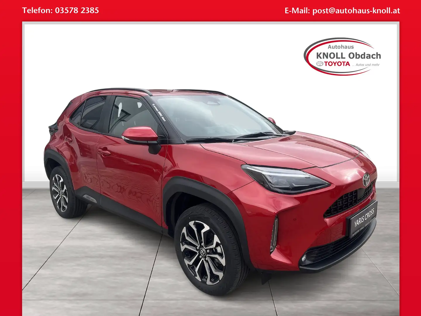 Toyota Yaris Cross 1,5 Hybrid 2WD Active Drive Safety Paket Rot - 1