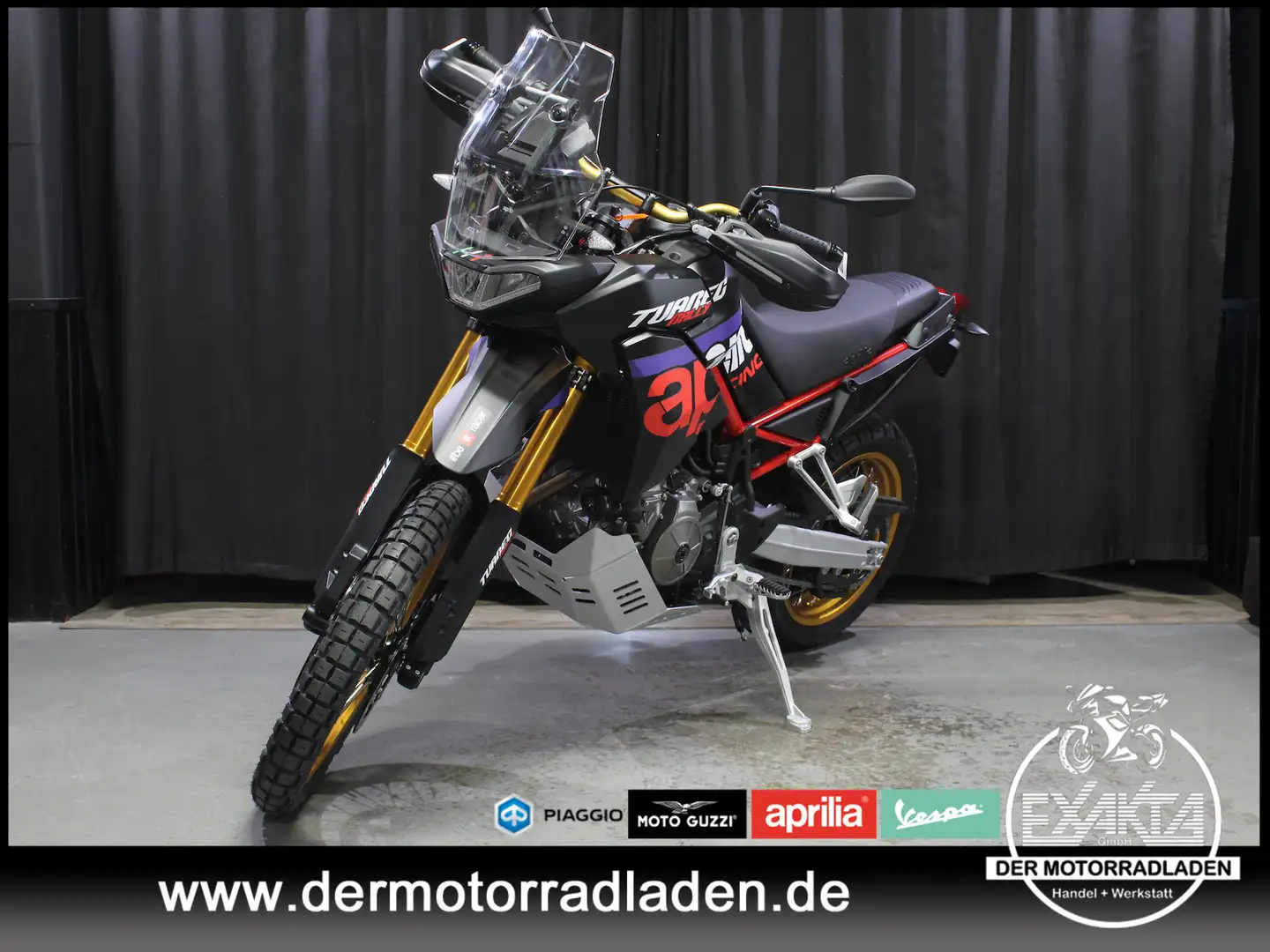 Aprilia Tuareg TUAREG 660 Rally E5+ // NEU // Nero - 1