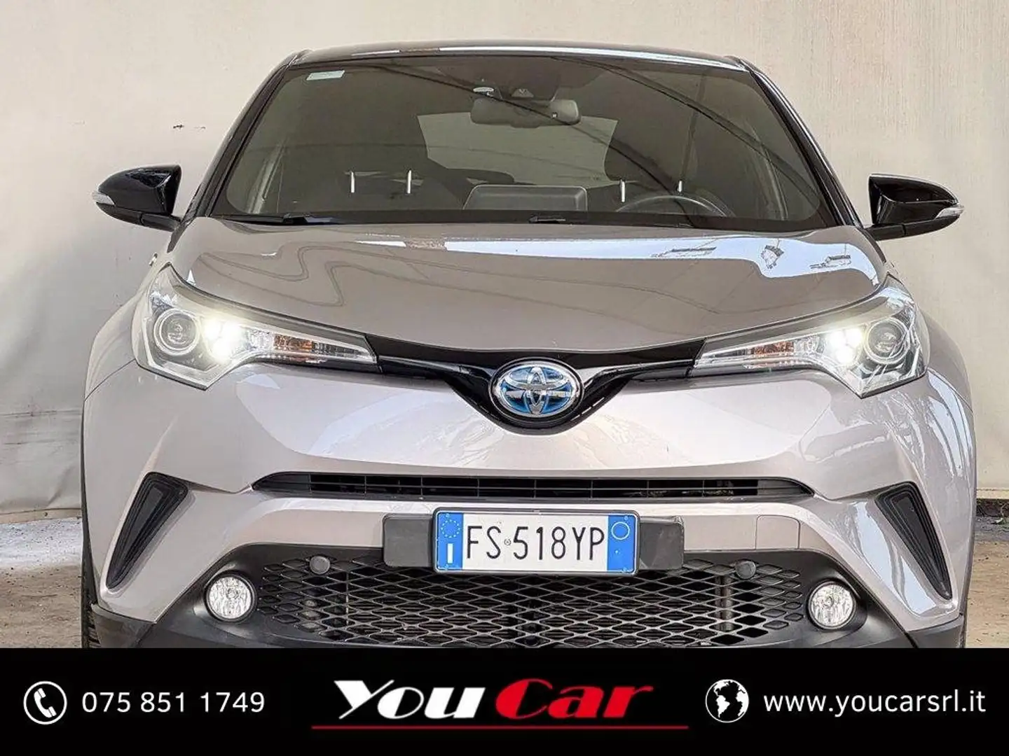 Toyota C-HR 1.8h Style 2wd e-cvt my19 Argento - 2