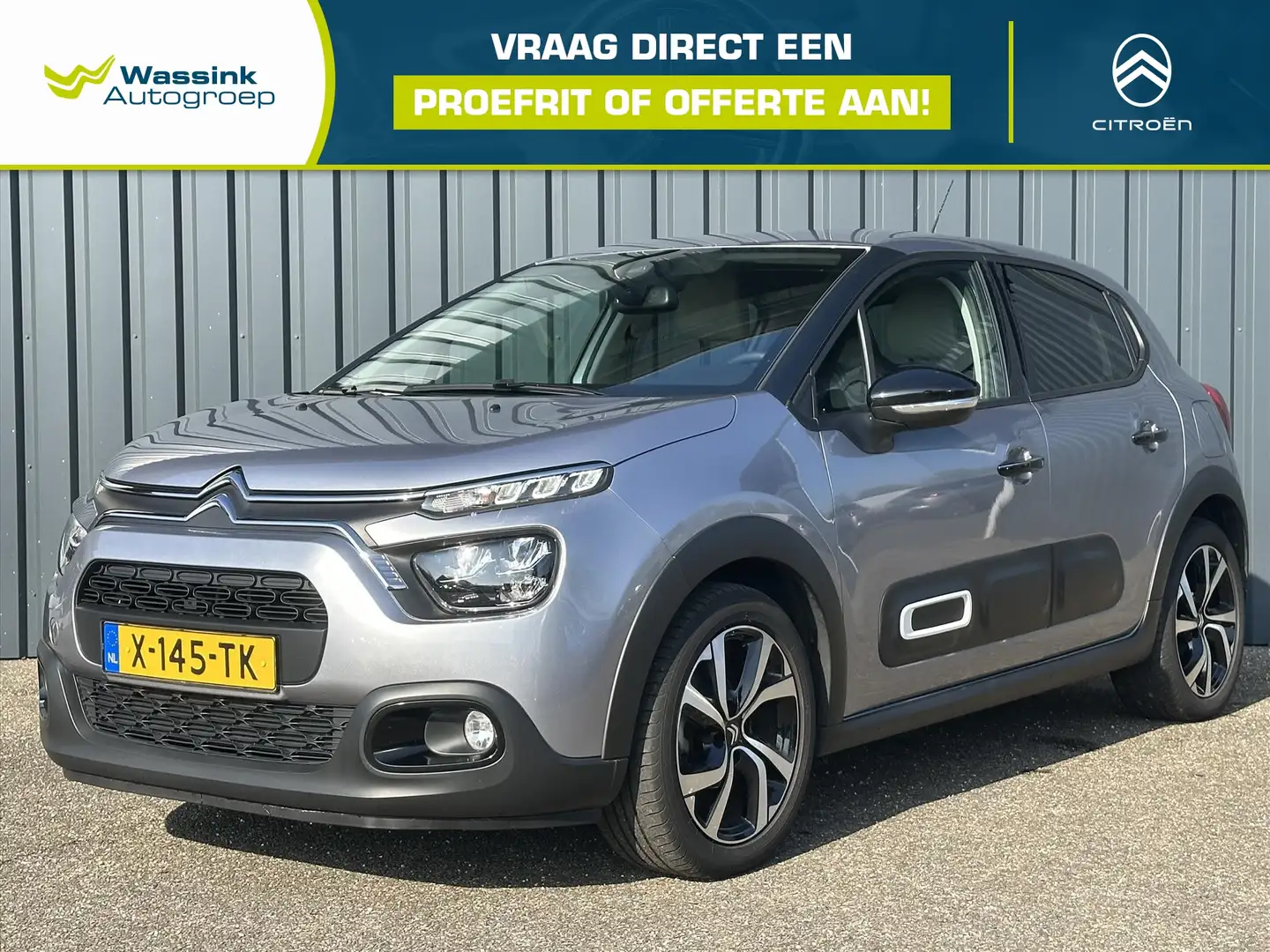 Citroen C3 83pk Max I Stoelverwarming I Camera I Navigatie I Grijs - 1