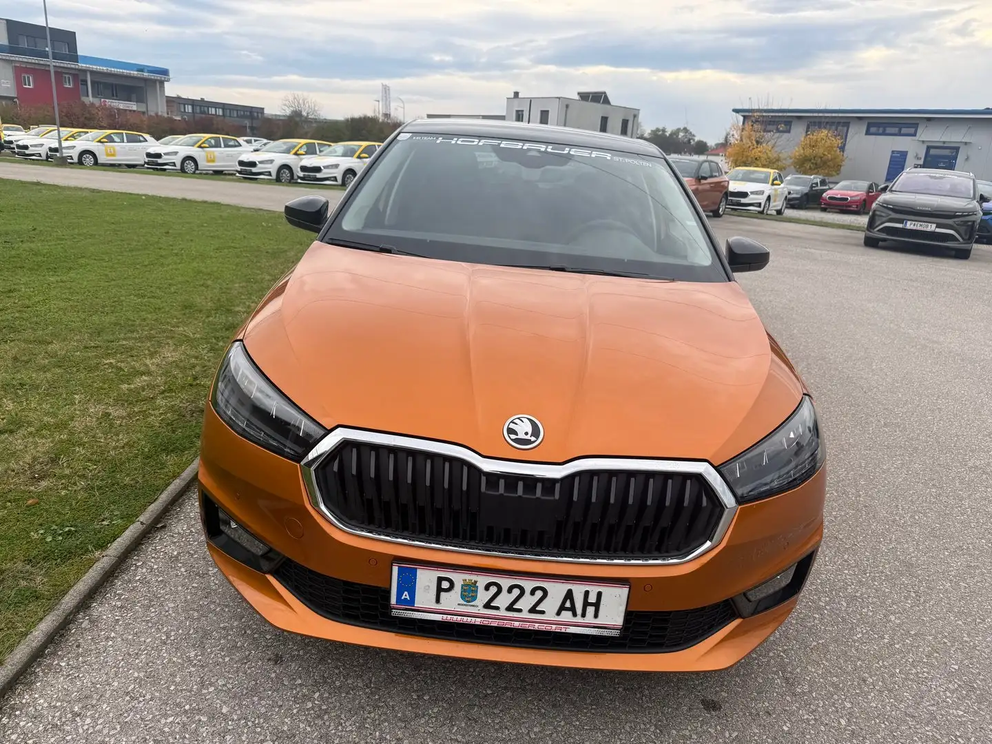 Skoda Fabia Selection TSI DSG Orange - 2